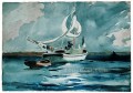 Balandra Nassau Realismo pintor marino Winslow Homer